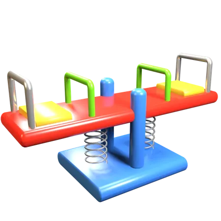 Seesaw  3D Icon