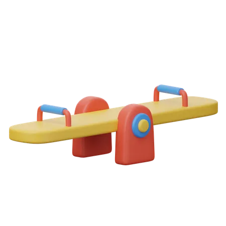 Seesaw  3D Icon