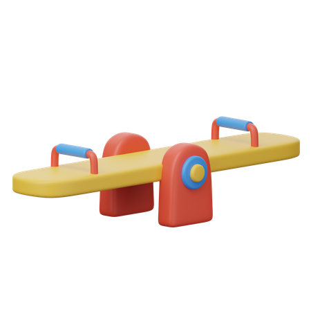 Seesaw  3D Icon