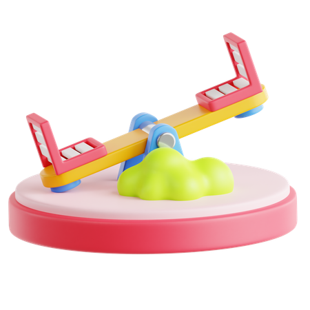 Seesaw  3D Icon