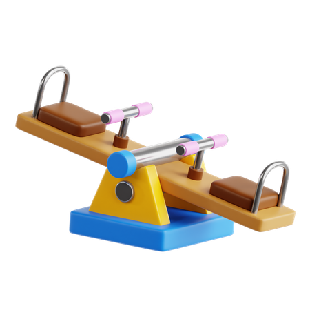 Seesaw  3D Icon