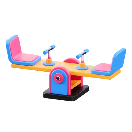 Seesaw  3D Icon