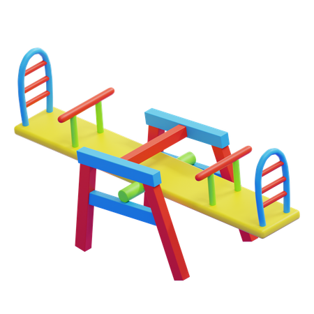 SEESAW  3D Icon