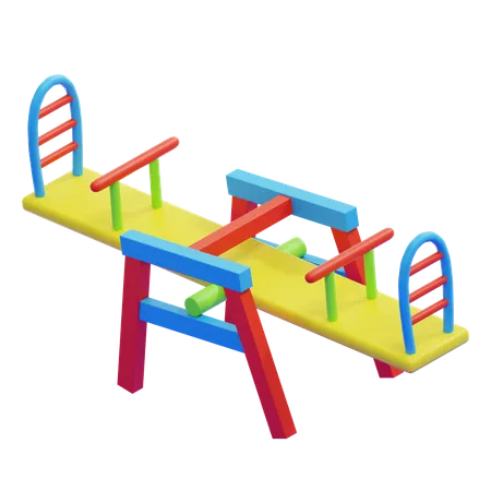 SEESAW  3D Icon