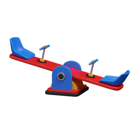 Seesaw  3D Icon