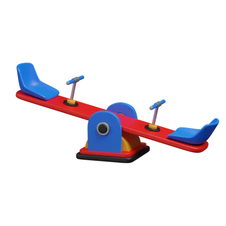 Seesaw  3D Icon