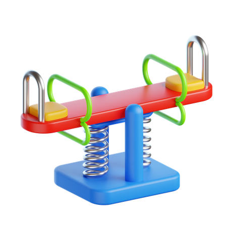 Seesaw  3D Icon