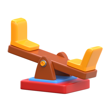 Seesaw  3D Icon