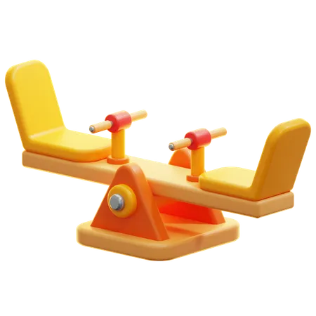 Seesaw  3D Icon