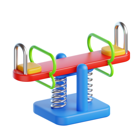 Seesaw  3D Icon