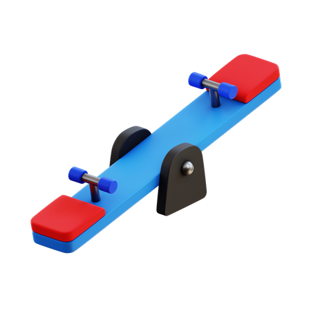 Seesaw  3D Icon