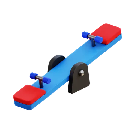 Seesaw  3D Icon