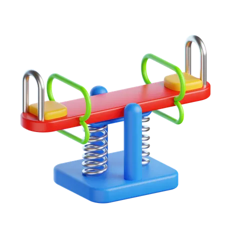 Seesaw  3D Icon