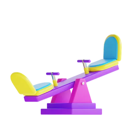 Seesaw  3D Icon