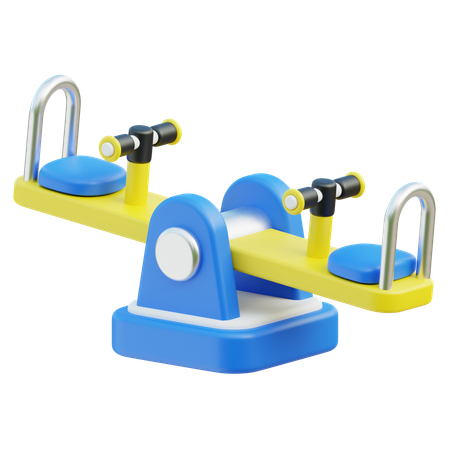 Seesaw  3D Icon