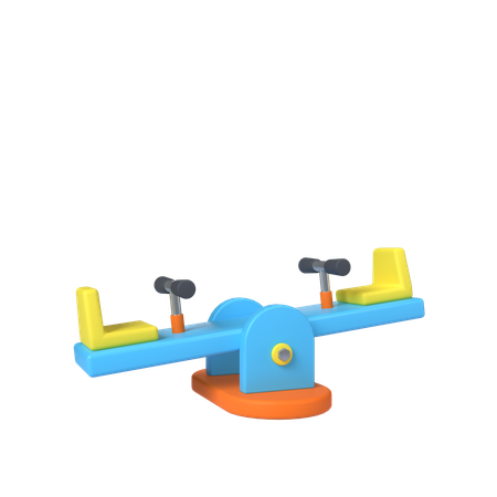 Seesaw  3D Icon