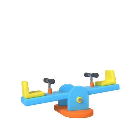 Seesaw  3D Icon