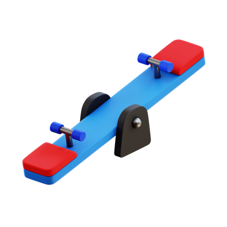 Seesaw  3D Icon