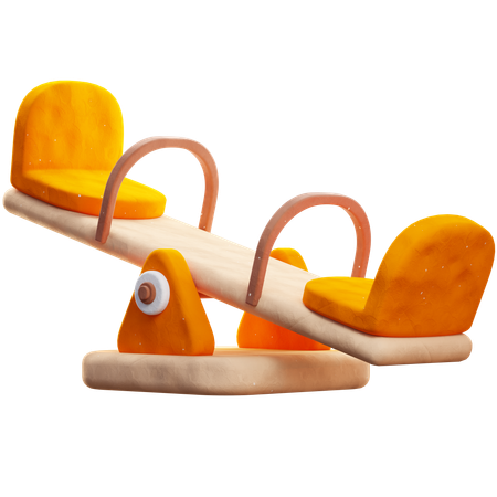 Seesaw  3D Icon