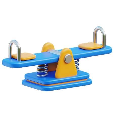 Seesaw  3D Icon
