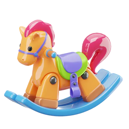 Seesaw Horse  3D Icon