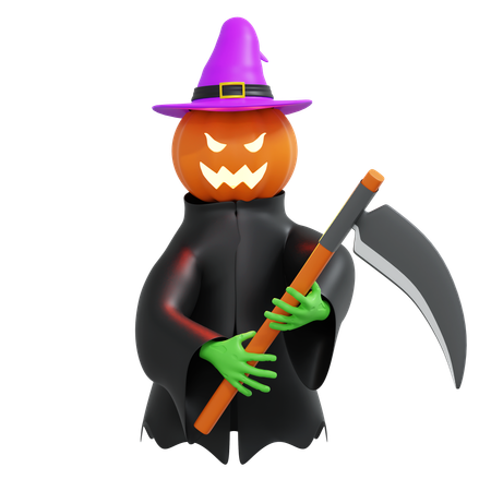 Segador de calabaza  3D Icon