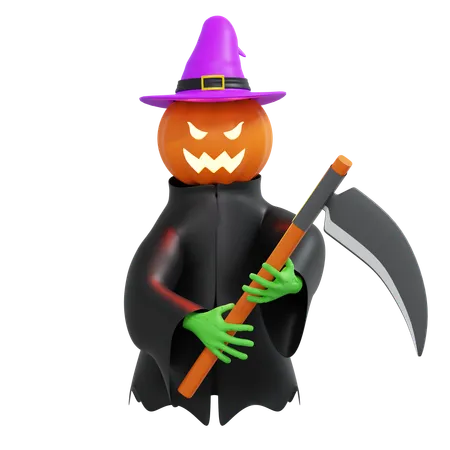 Segador de calabaza  3D Icon