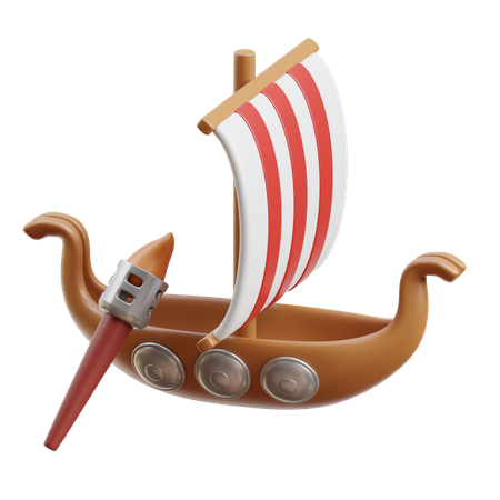 Segelboot  3D Icon