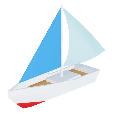 Segelboot  3D Icon