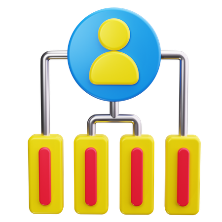 Segmentation  3D Icon