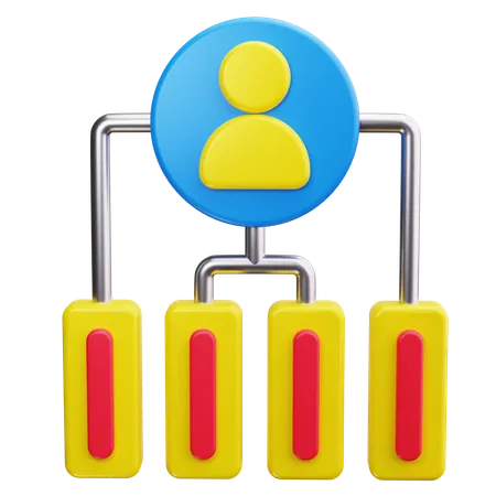 Segmentation  3D Icon