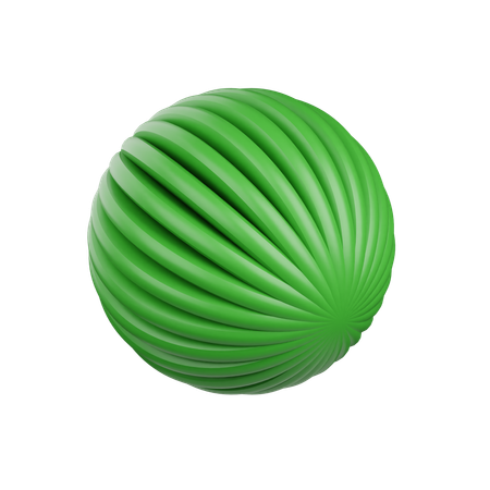 Segmented Sphere  3D Icon