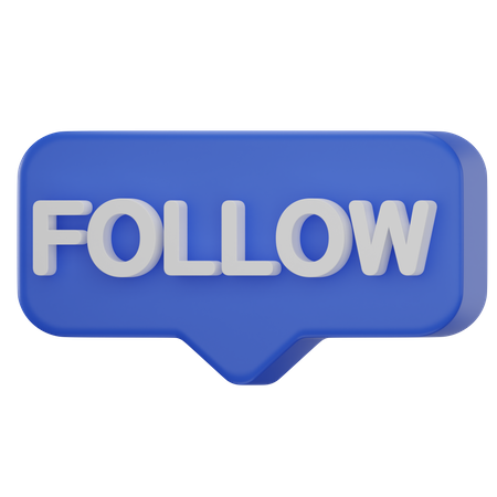 Seguidor adicionar amigo  3D Icon
