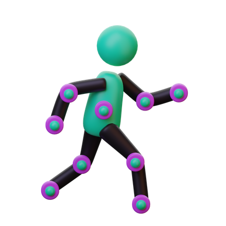 Rastreo de movimiento  3D Icon