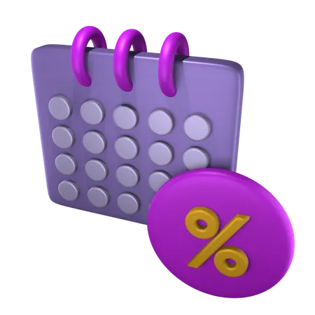 Segunda-feira cibernética  3D Icon