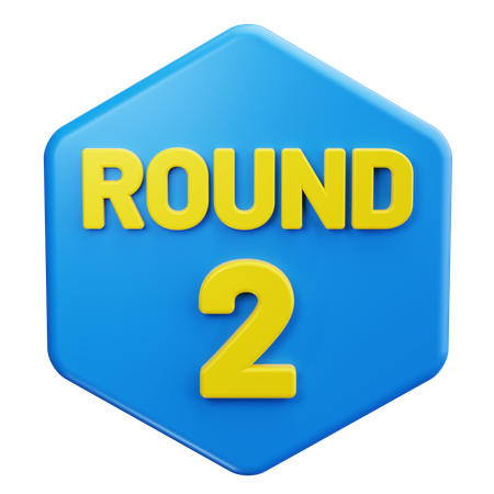 Segunda ronda  3D Icon