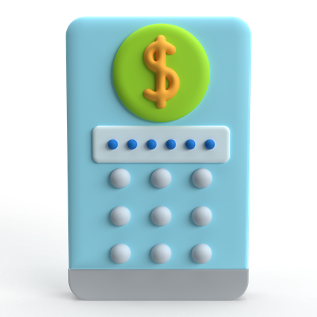 Segurança de pagamento  3D Icon