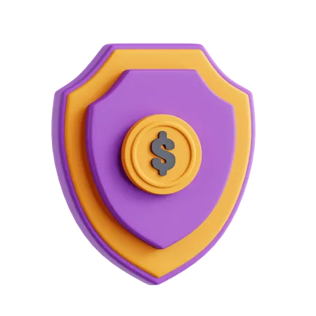 Segurança financeira  3D Icon