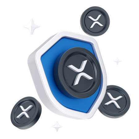 Segurança ripple  3D Icon