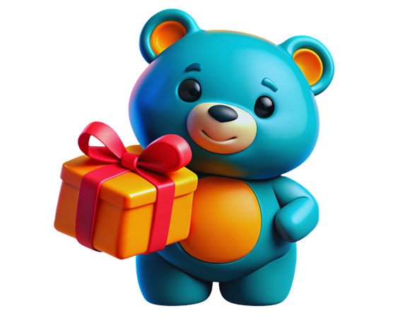 Segurando presente  3D Icon