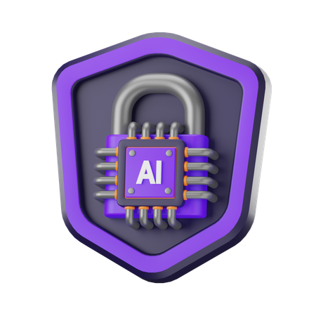 Seguridad  3D Icon