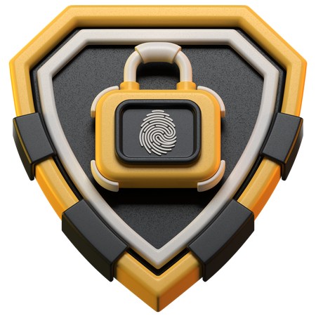 Seguridad  3D Icon