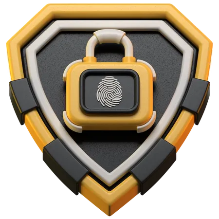 Seguridad  3D Icon