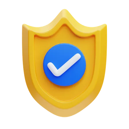 Seguridad  3D Icon