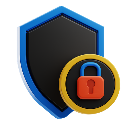 Seguridad  3D Icon