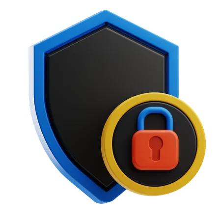 Seguridad  3D Icon