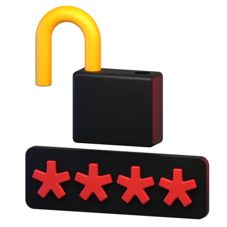 Seguridad  3D Icon