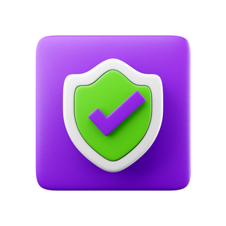 Seguridad  3D Icon