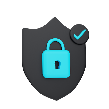 Seguridad  3D Icon