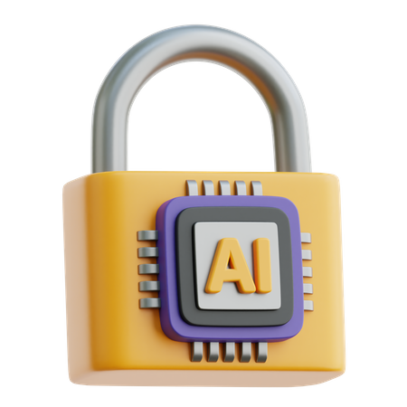 Seguridad  3D Icon